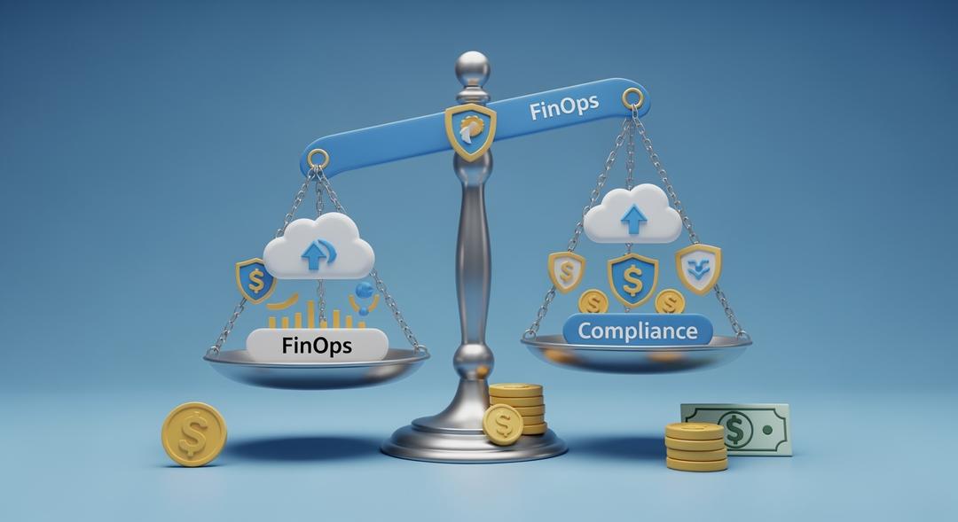 CoreFinOps visualization of FinOps and compliance automation with compliance evidence